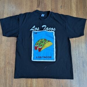 Taco Gear | Los Tacos 55 Loteria Card Tee | XL
